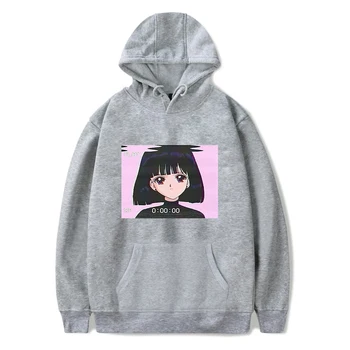 

Vaporwave Hoodie Retro Anime Men Women Hoodies Japanese Fashion Aesthetic Sweatshirt Autumn Harajuku Hoodie Vaporwave Art Hoodie
