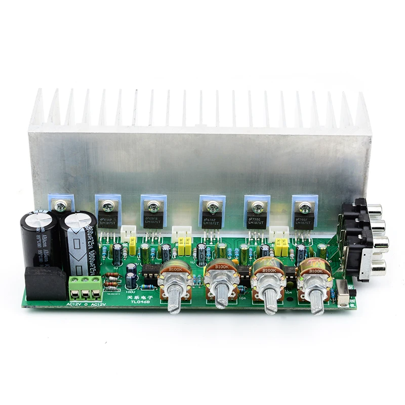 Unisian Lm1875 5 1 Channel Audio Amplifier Board 6 25w 6 Channels Surround Center Subwoofer Power Amplifiers For Home Theater Amplifier Aliexpress