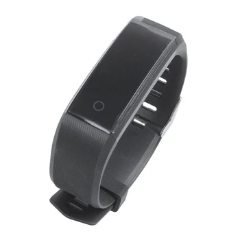 

115plus Smart Bracelet Fitness Tracker Step Counter Smartband Anti-Lost Call Reminder for Android IOS(black)