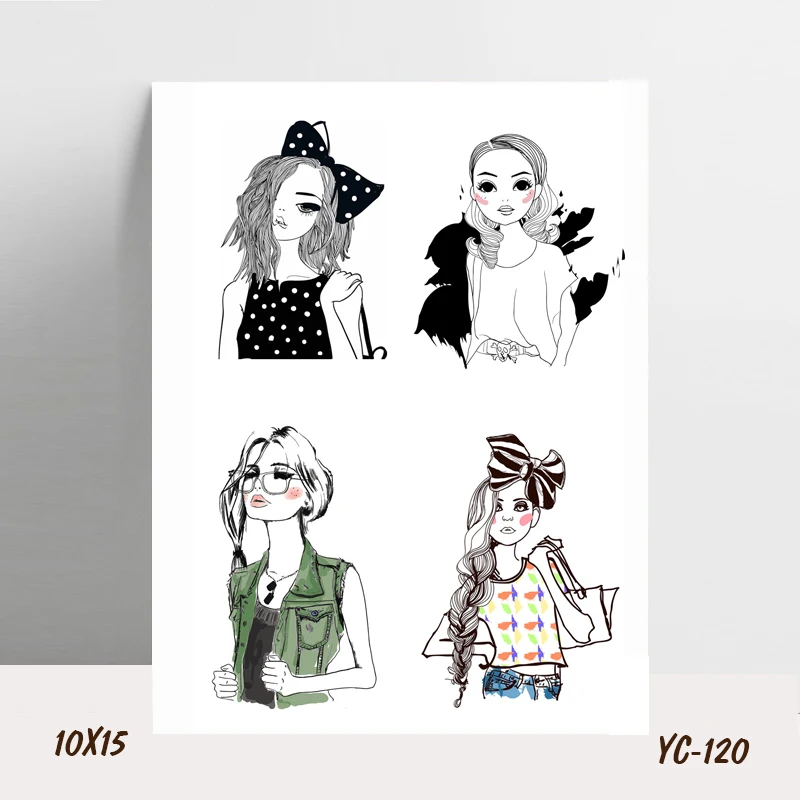 Шоппинг девушка силиконовый штамп для DIY Скрапбукинг/фото декоративная открытка