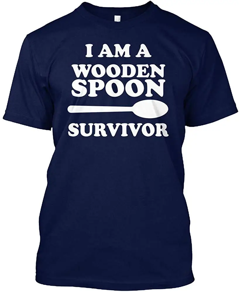 I am a Wooden Spoon Survivor Футболка-Hanes Tagless футболка унисекс мужская женская | Мужская