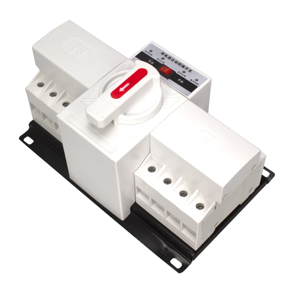 poder duplo, mudança sobre o interruptor, 4P, 63A, 220V, 380V, ATS
