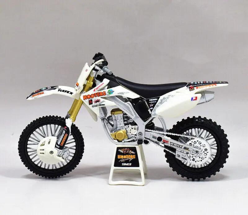 1/12 специальный литой металл 2008 CRF450R модель мотоцикла мебель коллекция подлинные упаковочные игрушки для детей