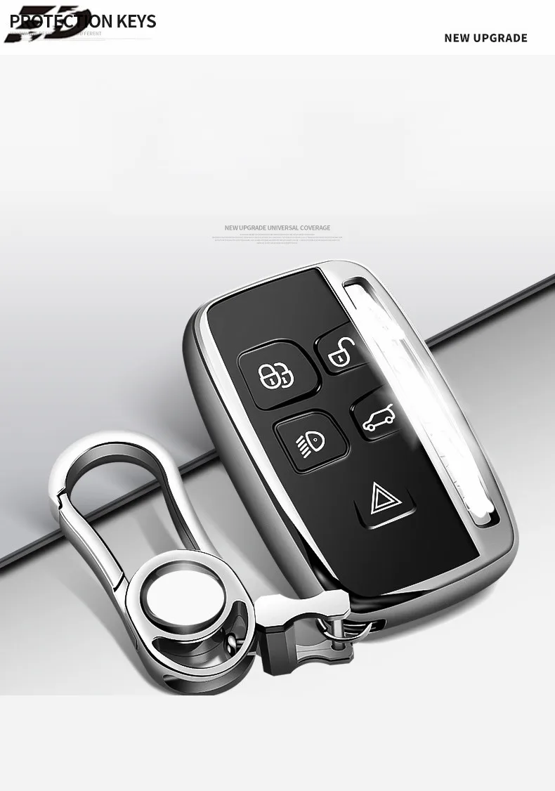 ТПУ чехол для ключей чехол для Land Rover Range Rover Sport Evoque Freelander2 для Jaguar XF XJ XJL XE C-X16