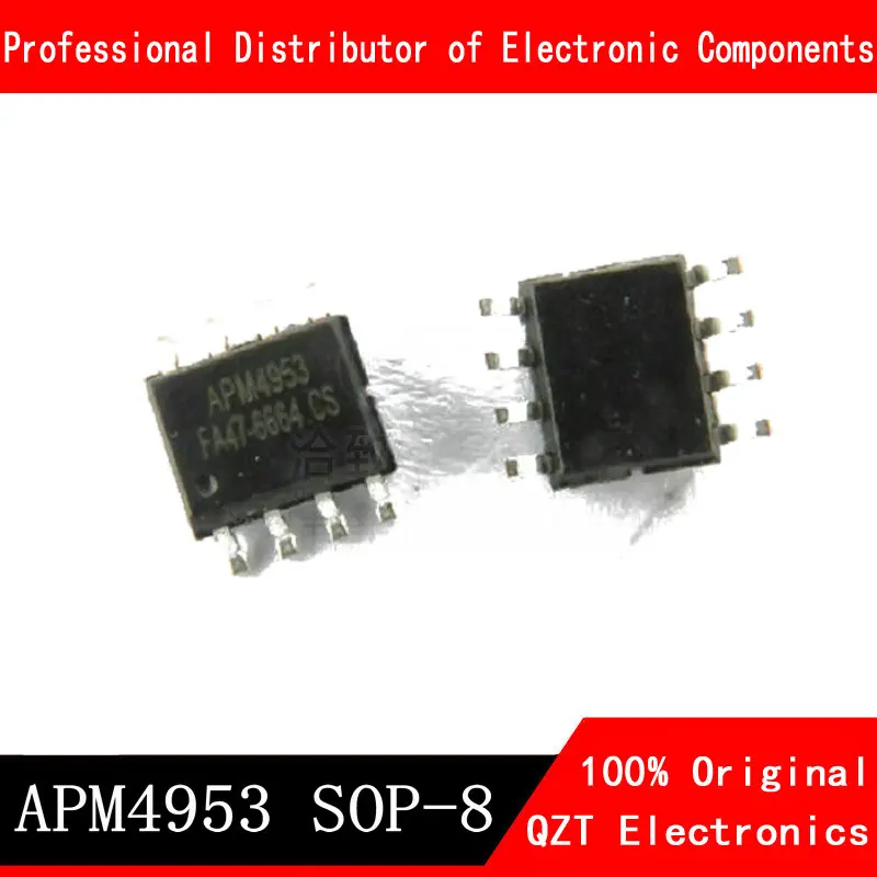 10PCS/lot FDS4953 TC4953 4953 APM4953 SI4953 CEM4953 ME4953 SOP8 IC General purpose