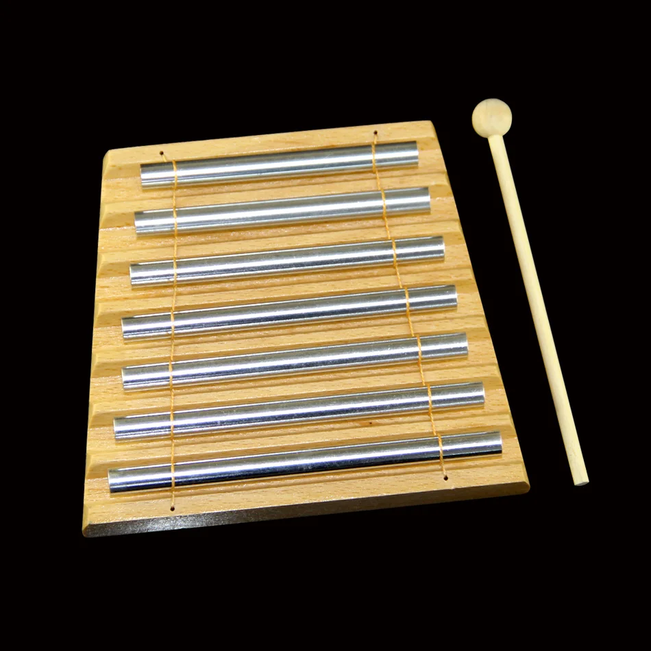 Woodstock Chimes - The ORIGINAL Guaranteed Musically Tuned Chime, Zenergy - Solo, Silver