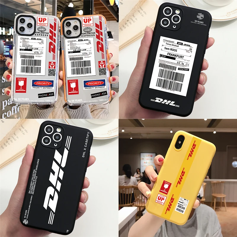 DHL Hot Express 50th Non-slip coque for iPhone X XS 11 Pro MAX 7 6 8 Plus SE Case Anti-fall Scrub Soft hard Two Color edge Clear DHL Hot Express 50th Non-slip coque for iPhone X XS 11 Pro MAX 7 6 8 Plus SE Case Anti-fall Scrub Soft hard Two Color edge Clear