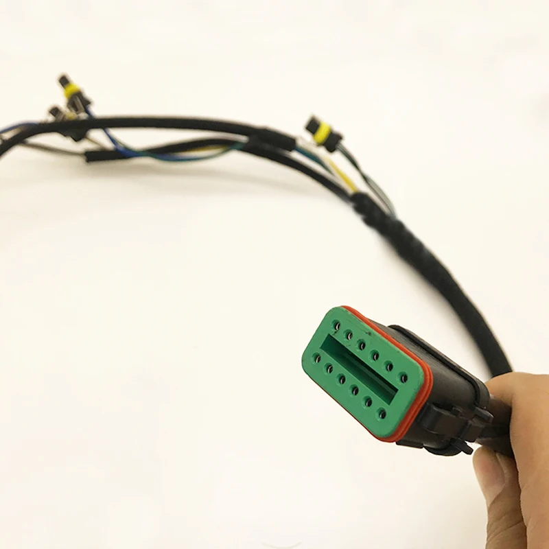 diesel fuel C7 HEUI injector drive cable wire harness 222-5917 for CAT 325C 325D 329