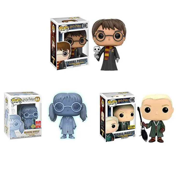 Funko POP Оригинальная фигурка Гарри Поттера Коллекционная модель игрушки Уизли гермион грэнджер День рождения Рождественский подарок