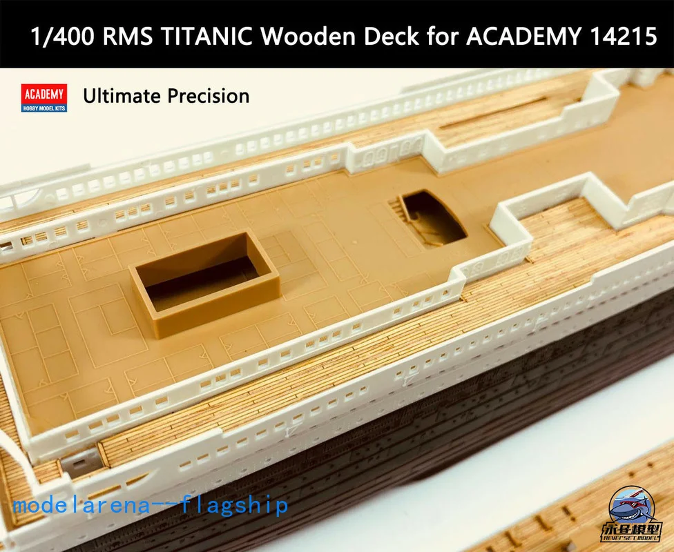 Military 1/400 RMS TITANIC Wooden Deck for ACADEMY 14215