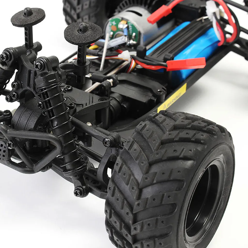 1:18 Масштаб 2,4 ГГц радио 4WD Быстрый 30+ MPH RC вездеход Электрический Внедорожный гоночный грузовик высокая скорость 4WD электрический автомобиль