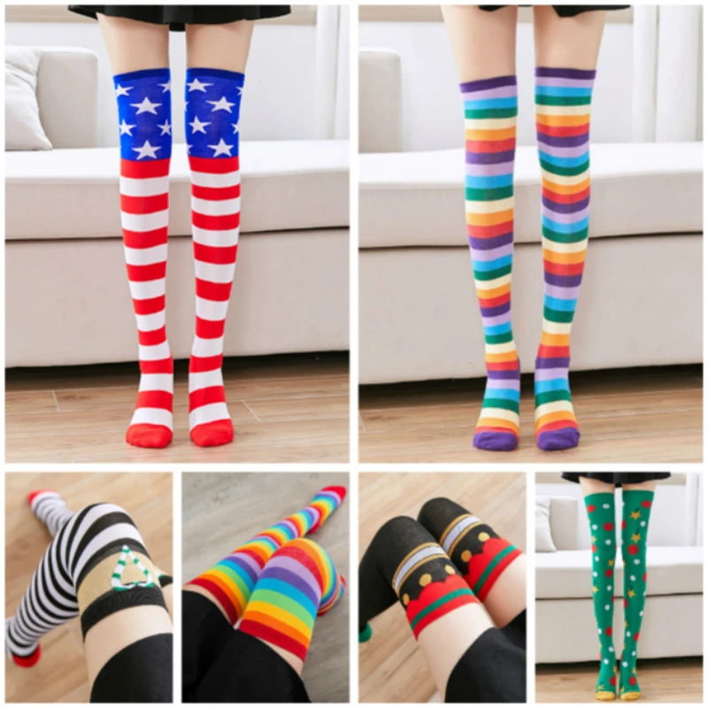 baby rainbow tights