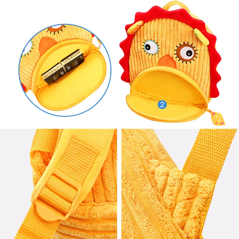 Jollybaby милые детские плюшевые Школьные рюкзаки 30 см с изображением животных, сумка для девочек и мальчиков, подарки, игрушка, Лев, кошка, Ослик, слон, обезьяна, школа