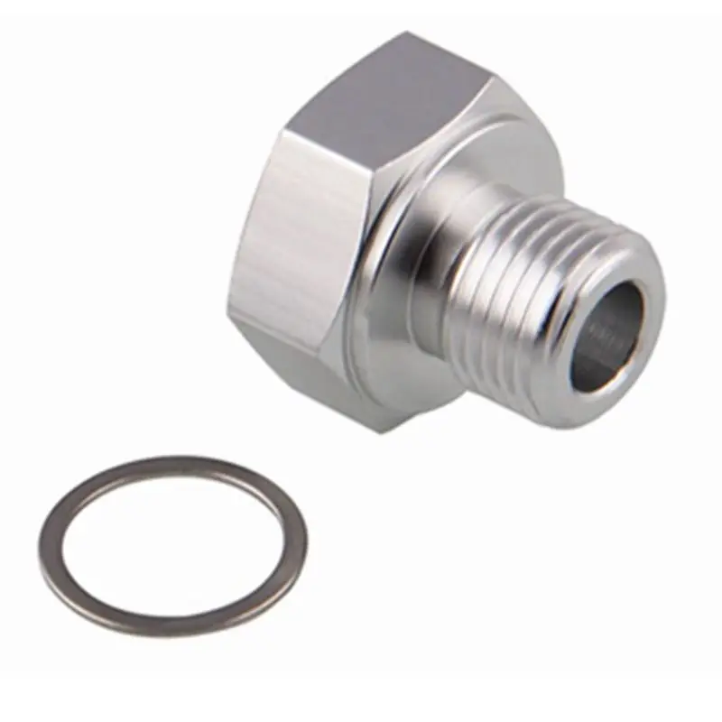 Oil Pressure Sensor Adapter Engine Swap Male M16x1.5 Female 1/8 For LS