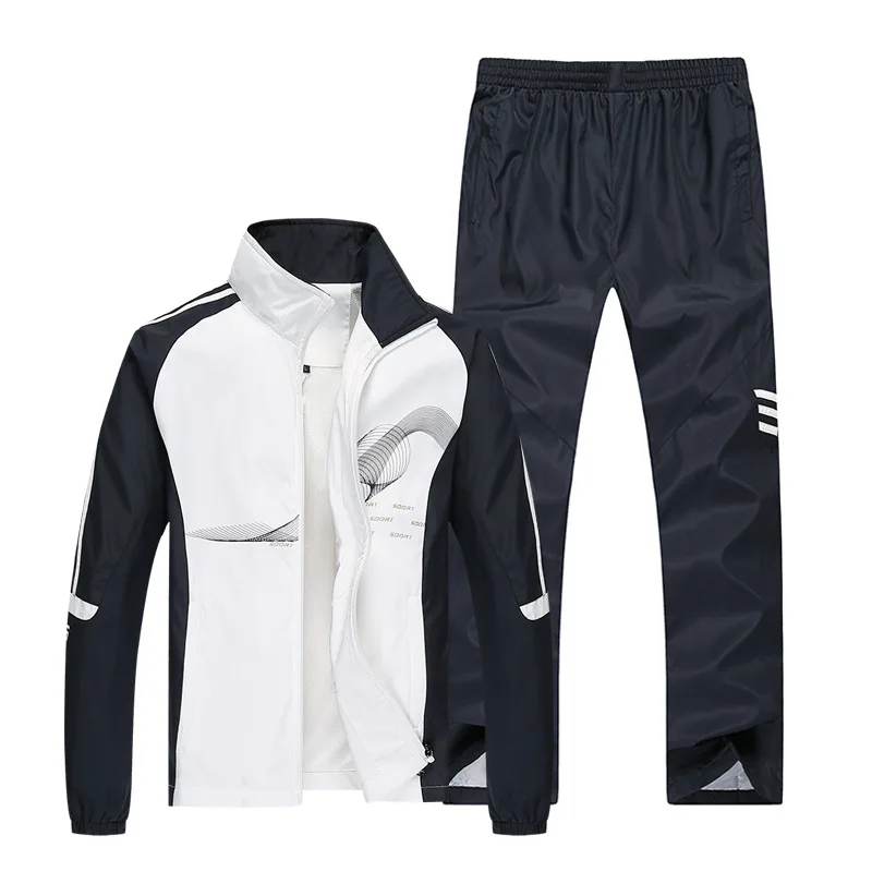 

Middle-aged Sports Set Men's Spring And Autumn Dad Casual Sports Clothing Men's Large Size Jogging Suits Sports Clothing 1288