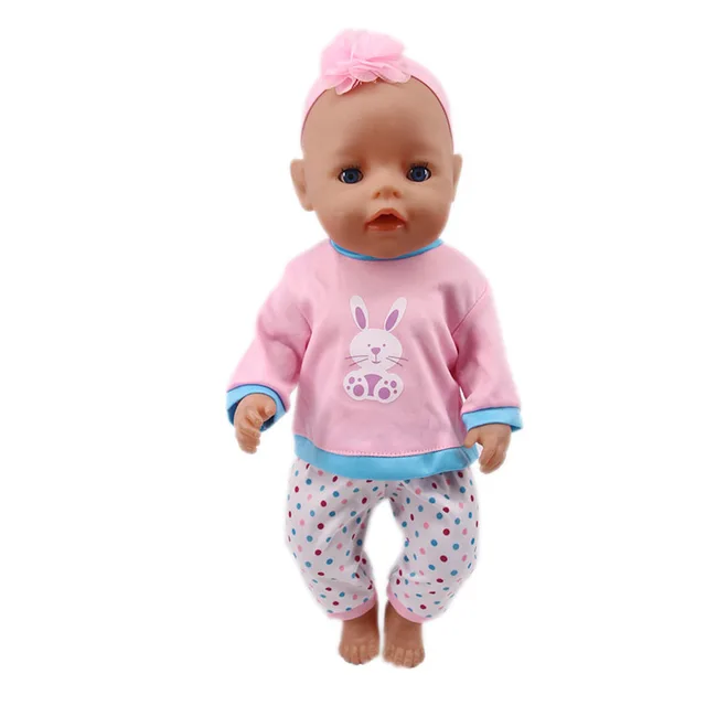 Doll Baby Clothes Unicorn Kitty Dress Fit 18 Inch American&43 CM Reborn New Born Baby Doll OG Girl Doll Russia DIY Gift`s Toy n967