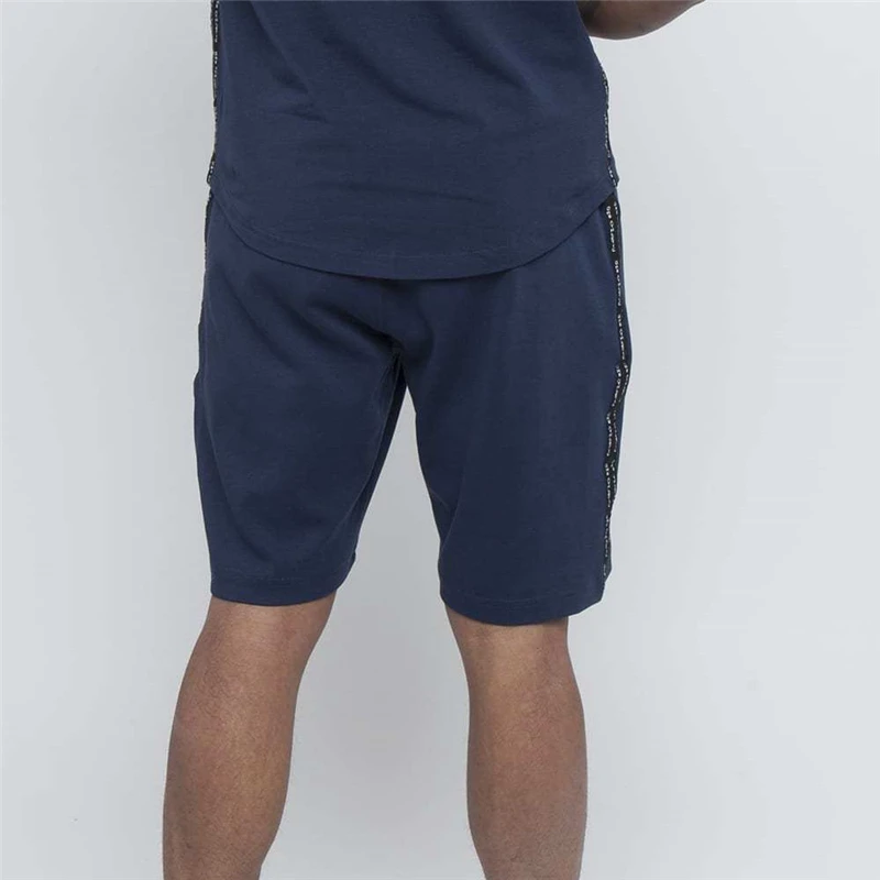 Мужская спортивная одежда, летняя футболка, костюм, футболка с коротким рукавом+ короткие штаны, мужская спортивная одежда для бега, спортивная одежда для бега, династии Суи