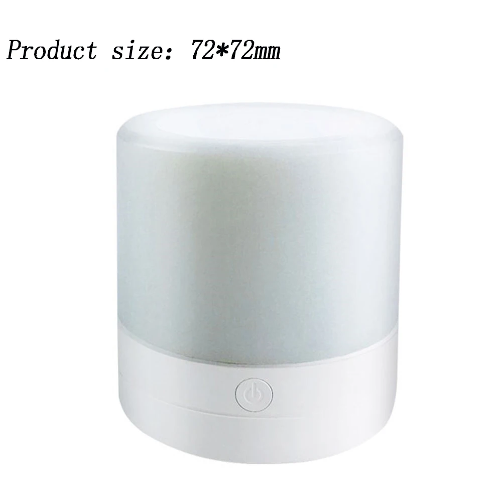 LED Color Changing Atmosphere Night Light Touch Control Induction Dimming Light Dimming Color Charging USB Smart Bedside Lamp a
