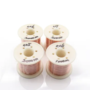 

Qa-1-155 Magnet Wire 0.05 0.06 0.07 0.08 0.09mm 2000M 1000M Enameled Copper Wire Magnetic Coil Winding electromagnetic induction