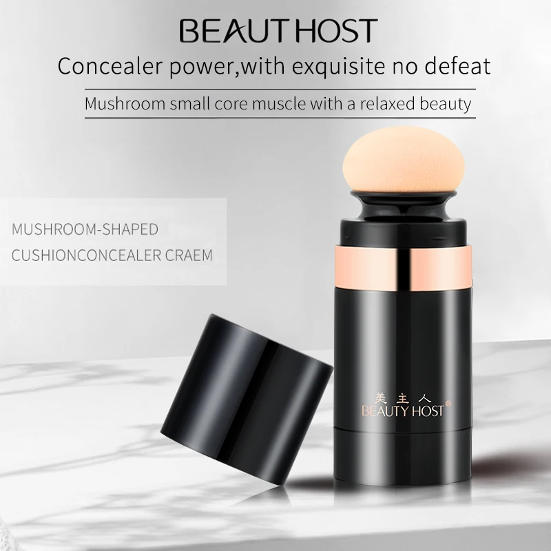 

Beauty Host New Mushroom Head Make up Air Cushion Moisturizing Foundation Air-permeable Natural Brightening Makeup BB CC Cream