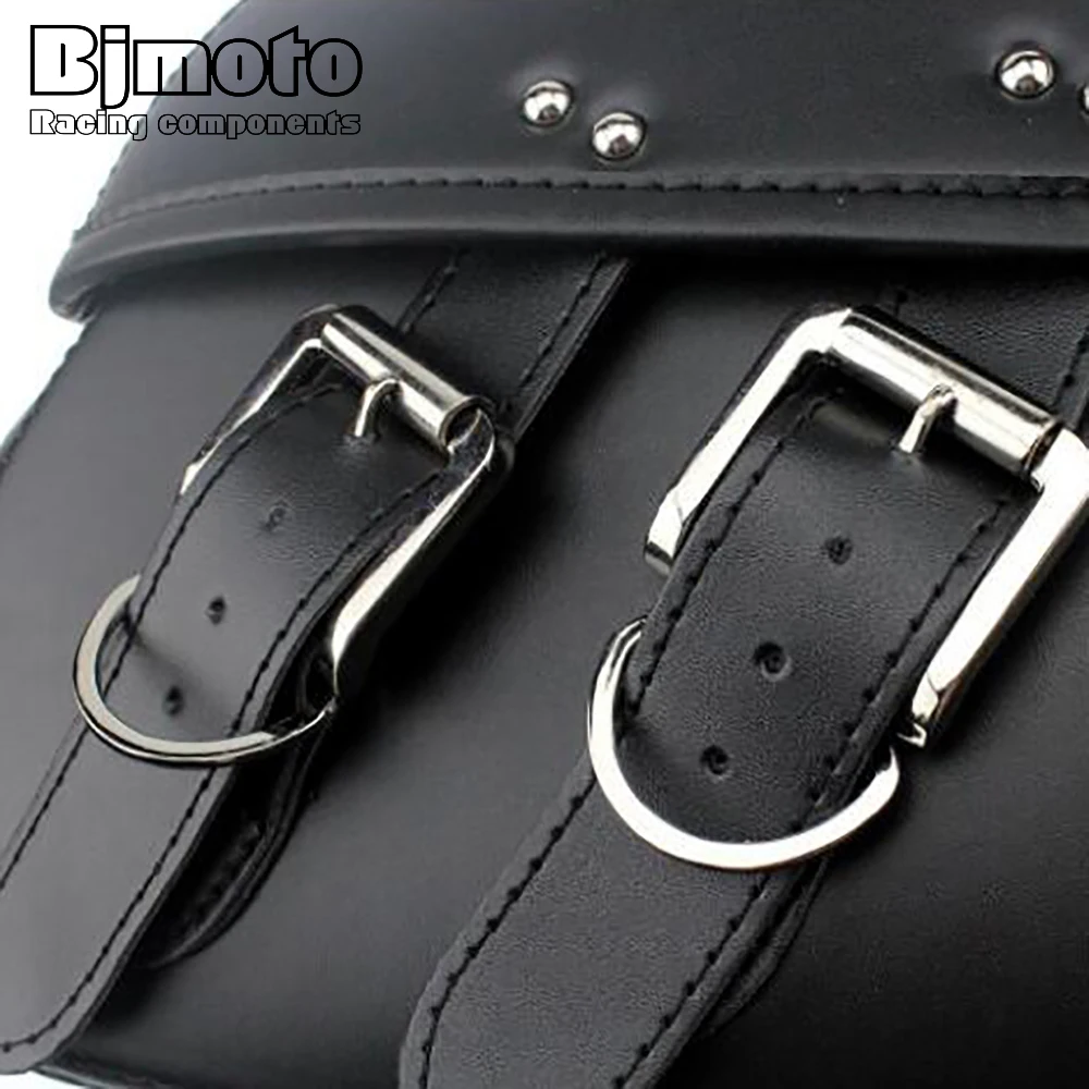 Waterproof Leather Motorcycle Saddle Luggage & Tool Travel Bags