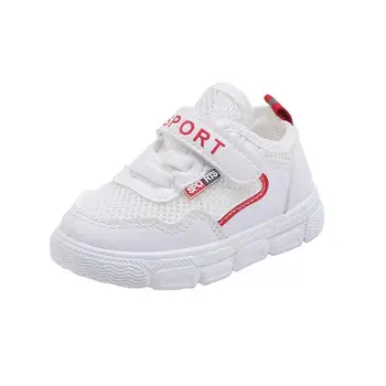 

girls shoes kids sneakers for little girl and children shoes summer breathable sport and running shoes pink black red