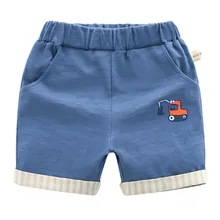 Детские шорты новые стильные летние шорты в Корейском стиле леггинсы для мальчиков детские штаны