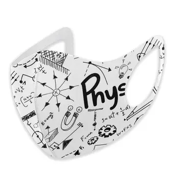 

Physics Print print The stylish windproof and dustproof mask can clean the dustproof external shielding cloth.