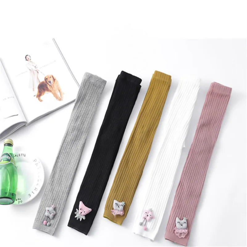 Lawadka Knitted Baby Girls Tights Cartoon Autumn Spring Pantyhose for 6M-3T knit tights girls pantyhose children stockings