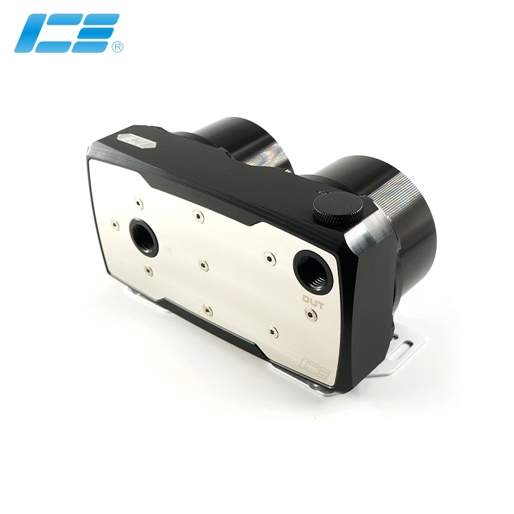  IceMan Cooler Dual D5 Pump Cover Refit Armor accessory Dul D5 Pump modified G1/4 Thread suit 12cm 1