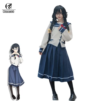 

ROLECOS Anime ORESUKI Sanshokuin Sumireko Cosplay Costume Pansy Ore wo Suki nano wa Omae dake ka yo School Uniform Women Costume