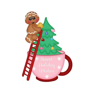 

Christmas Ginger Tree New Scrapbooking Metal Cutting Dies Knives Mold For Cutting Scrapbooking Die Free Shipping