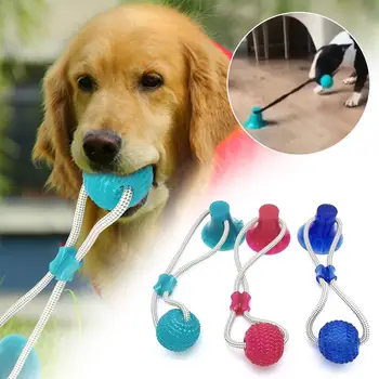 

Multifunction Pet Molar Bite Toy Cleaning Teeth Safe Elasticity Soft For Dog/Cat Puppy Toy
