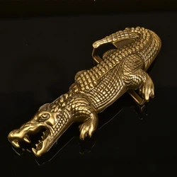 Luxurious Solid Brass Animal Design Belt Buckles - Men's Metal Rings Belt Accessories (146)