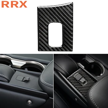 

For Lexus NX 200 200t 300h Carbon Fiber Car Gear Shift Panel Button Frame Sticker Center Armrest Panel Cover Trim Car Styling