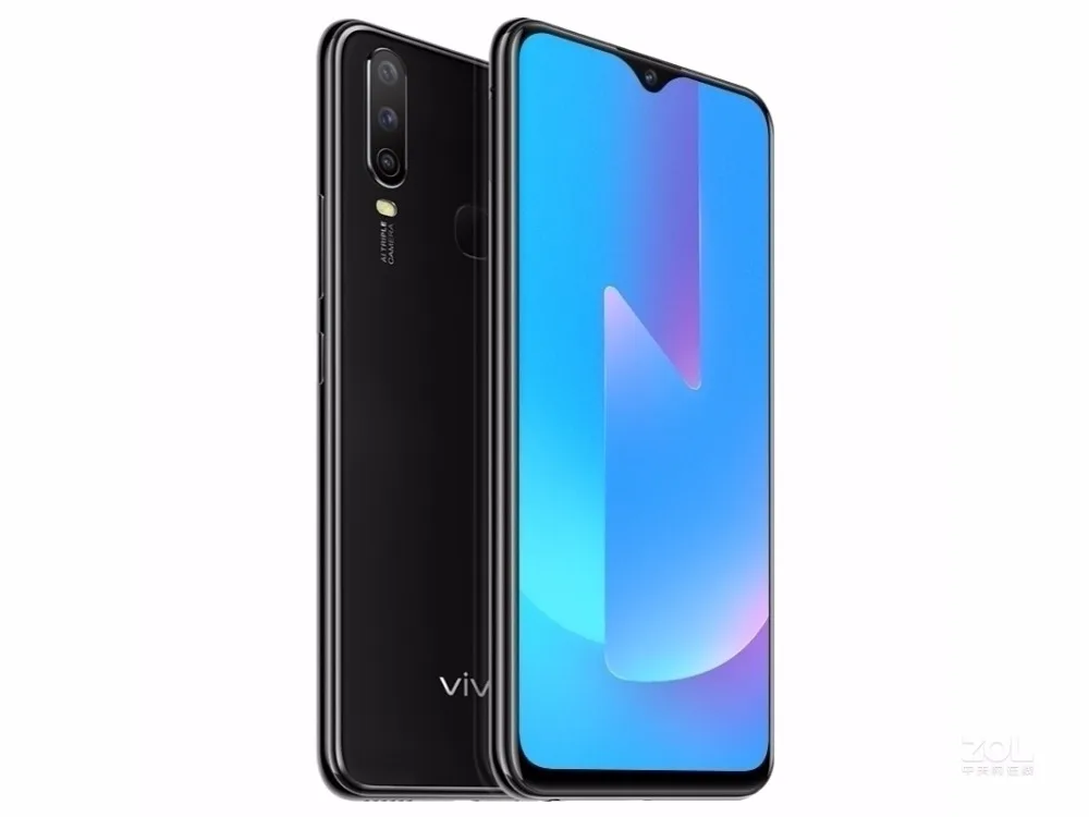 Vivo U3X 4G LTE смартфон 4 Гб 64 Гб Snapdragon 665 Android 9,0 6,3" HD 4 камеры 18 Вт Vooc отпечаток пальца лица ID