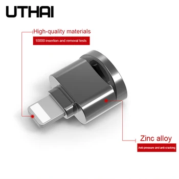 

UTHAI C07 Lightning Type-C To TF Card Adapter USB C MicroSD Memory Card Reader for Android Macbook Ipad iPhone IOS13 Converter