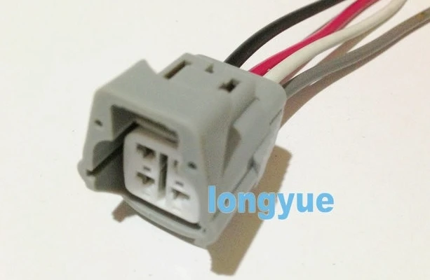 

longyue 10pcs GM 4 way 4P Connector Pigtail Wiring Harness New for Toyota 2JZ A/C