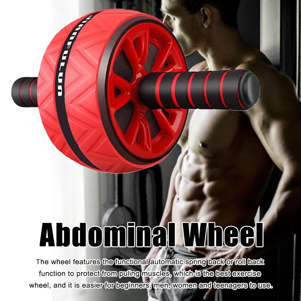 

Ultra-quiet Abdominal Muscle Wheel Fitness Equipment Thin Waist Abdominal Muscle Sports Beautiful Legs Indoor Exercise