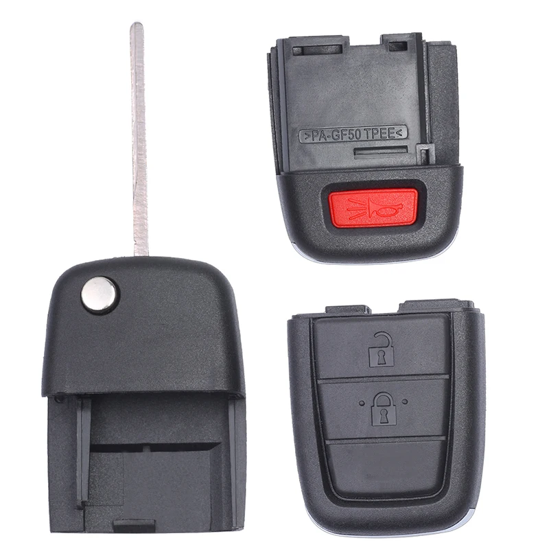 KEYECU удаленное Управление ключи для Pontiac G8 2008 2009, брелок 2+ 1/3 кнопки 315 МГц/433 МГц-ID46 чип-FCC, аддитивного цветового пространства(ID: OUC6000083