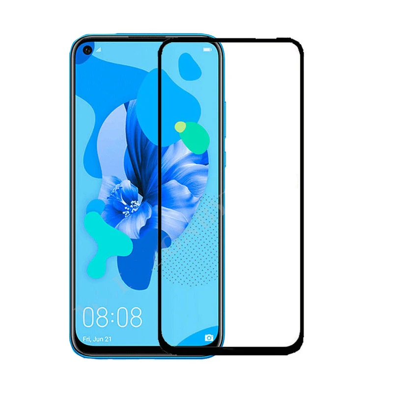 10 шт. 9H Полный Клей закаленное стекло для huawei mate 30 Lite Полное покрытие протектор
