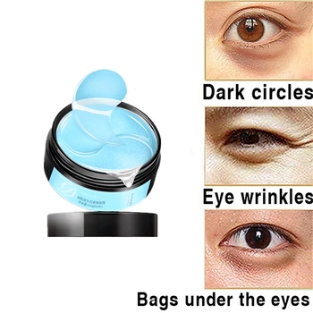 

10 Bags Soothing Tired Sleeping Eye Mask Face Anti Wrinkle Gel Tighten Eye Pouch Eye Patches Collagen Moisturizing Mask Eye Car