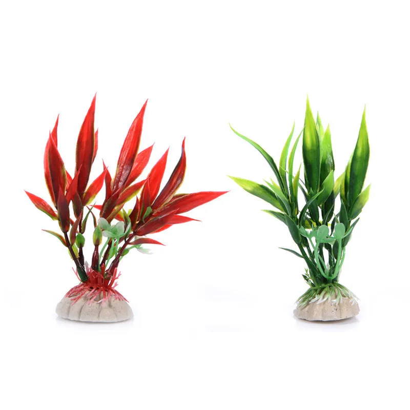Beautiful Plastic Aquarium Plants Decoration Plantas Artificial Wonder Fish Plant Accessories Aquario Ornament Decor