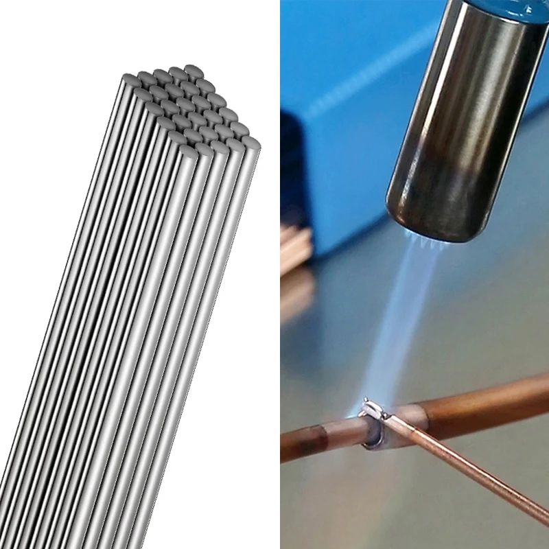 Baguettes de soudage simples à basse température, électrodes de soudage  fourrées par flux d'aluminium, fonte facile, fil pour aluminium