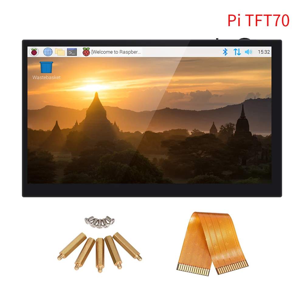 BIGTREETECH BTT PITFT50 V2.0 TFT43 TFT70 Capacitive Touch Screen Panel 5/4.3/7 Inch DSI Raspberry Pi LCD 3D Printer Parts precisioncore printhead 3D Printer Parts & Accessories