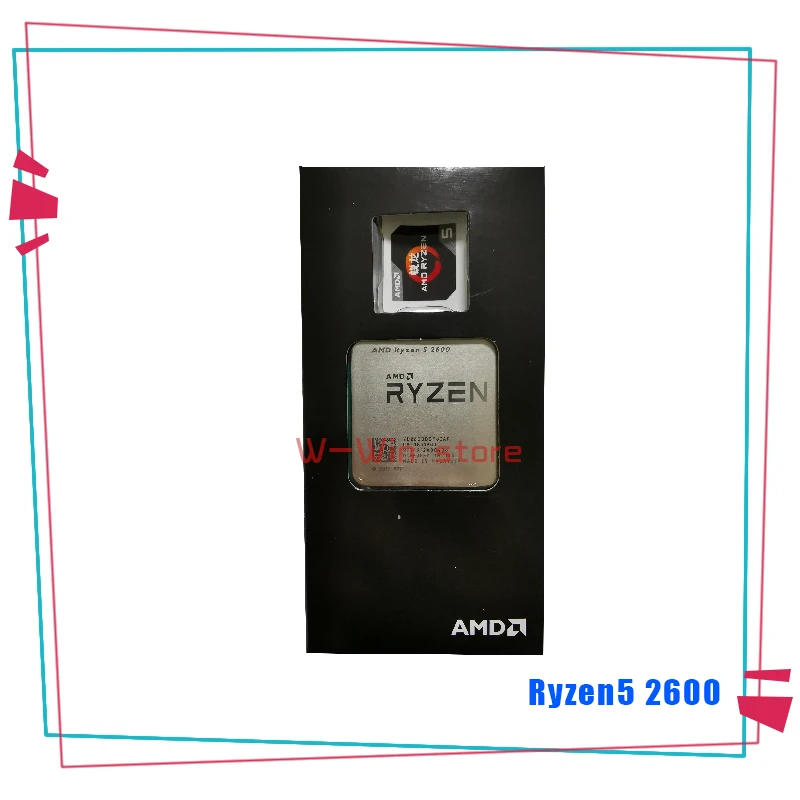 Процессор AMD Ryzen 5 2600 R5 2600 3,4 ГГц шестиядерный процессор с 12 резьбой YD2600BBM6IAF разъем AM4