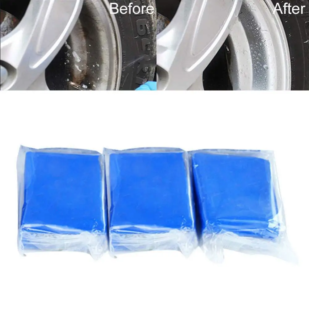 Car Vehicle Decontamination Paint Care Washing Cleaning Mud Clay Bar 3Pcs 100g car cleaning tool car cleaning clay bar cleaning magic mud car detailing cleaner