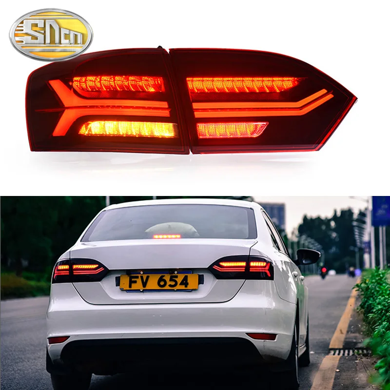 

Car Styling for VW Jetta Tail Lights 2011-2015 Jetta Mk6 LED Tail Lamp LED DRL Dynamic Signal Brake Reverse auto Accessories