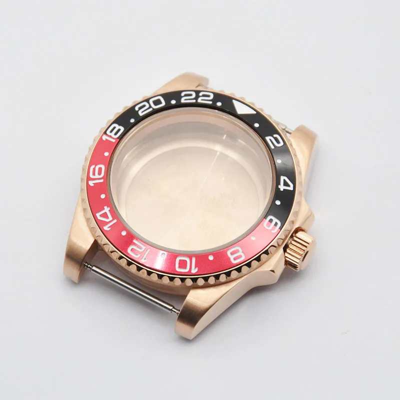 com 40mm de vidro safira para eta2836,