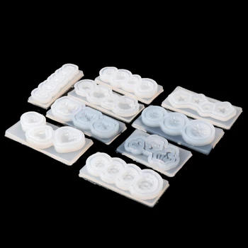 

9Pcs Silicone Nail Art Flower Wings Mold Epoxy Resin Jewelry Pendant Molds Set Dried Flower Resin Decorative DIY Hand Crafts